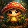 Colorful diverse avatar with unique design for user review representation