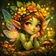 Colorful and dynamic avatar with a unique artistic style, suitable for a profile picture.